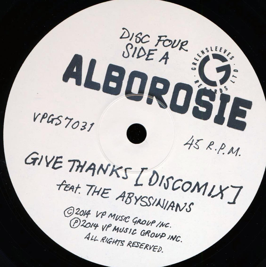 Alborosie - Give Thanks (Extended Mix)  /  Alborosie - Warrior (Extended Mix)