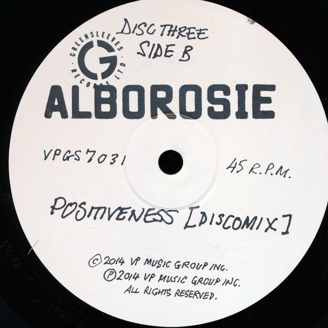 Alborosie - Who Run The Dance (Extended Mix)  /  Alborosie - Positiveness (Extended Mix)
