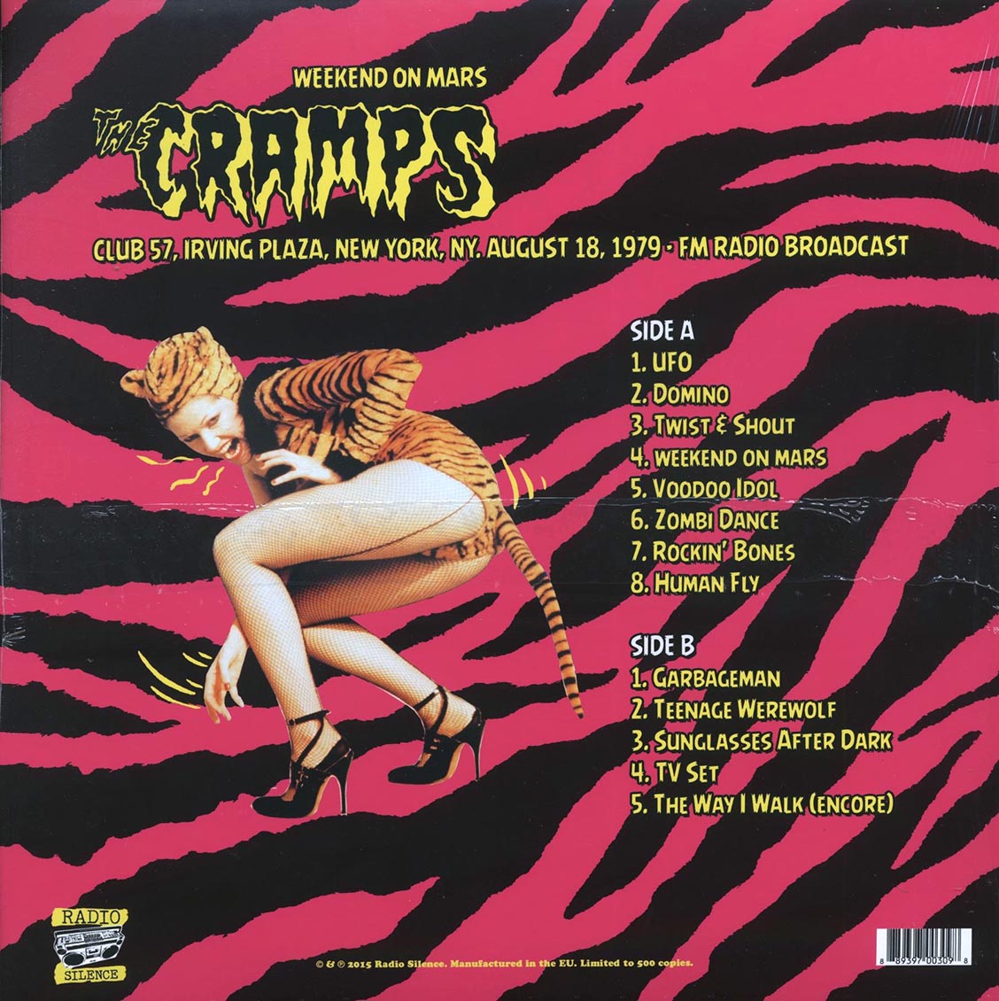 The Cramps - Weekend On Mars: Club 57, Irving Plaza, New York, NY, August 18, 1979, FM Radio Broadcast (ltd. 500 copies made)