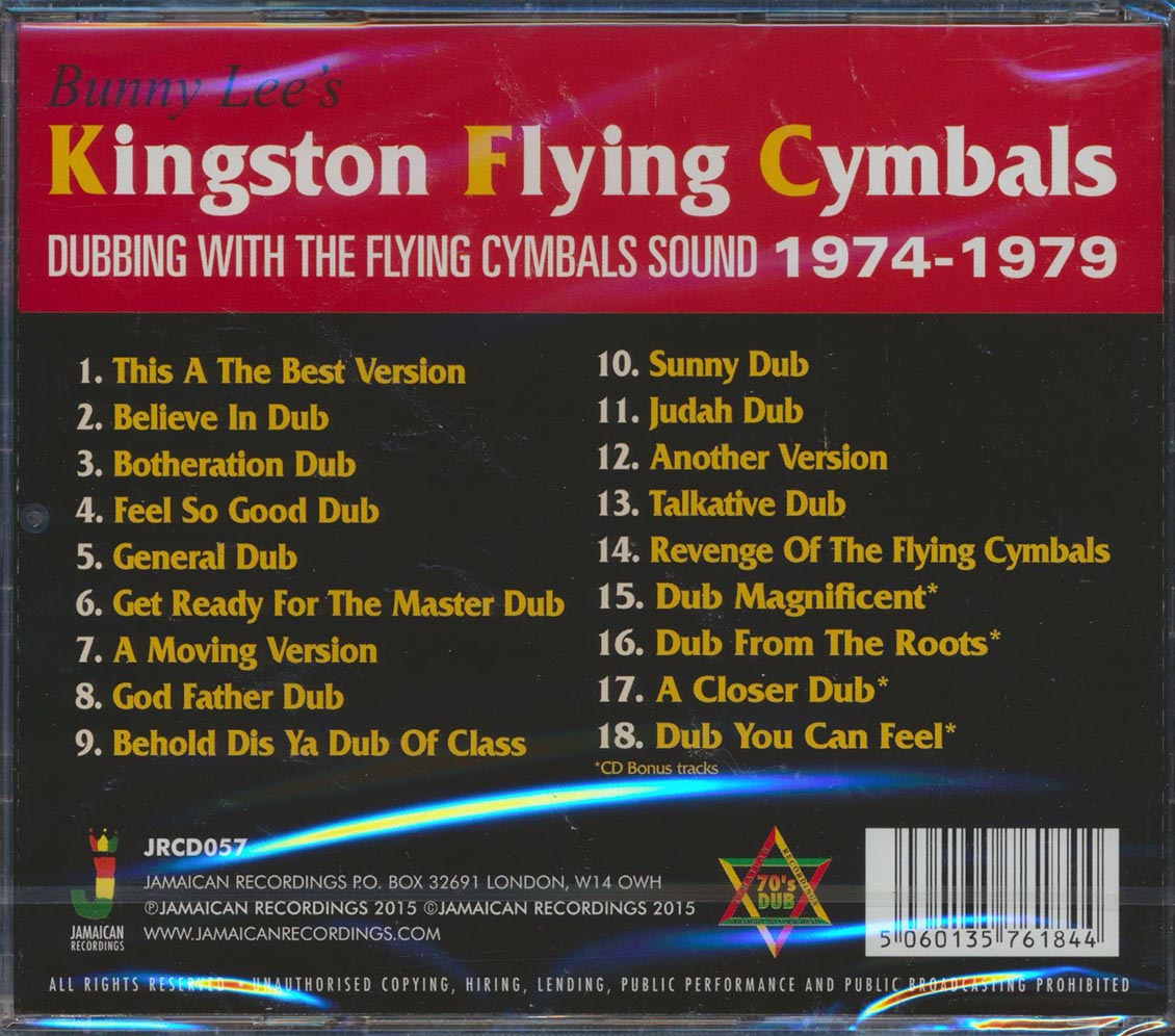 Bunny Lee - Kingston Flying Cymbals: Dubbing With The Flying Cymbals Sound 1974-1979