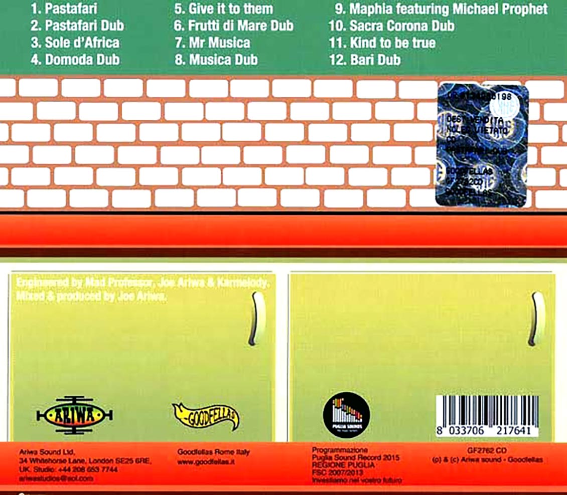 Missfritty, Joe Ariwa - Pasta Fari Dub