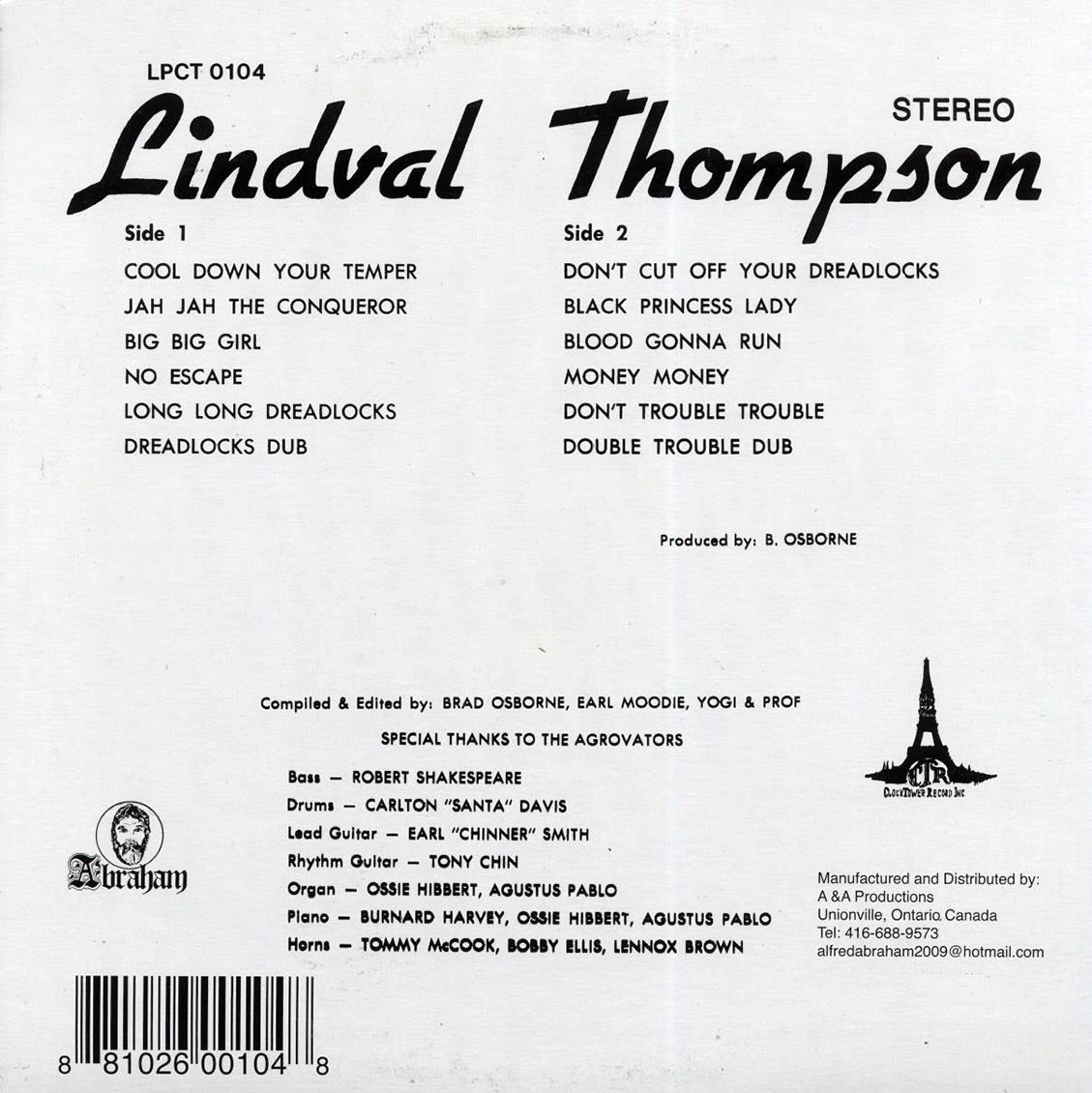 Linval Thompson - Cool Down