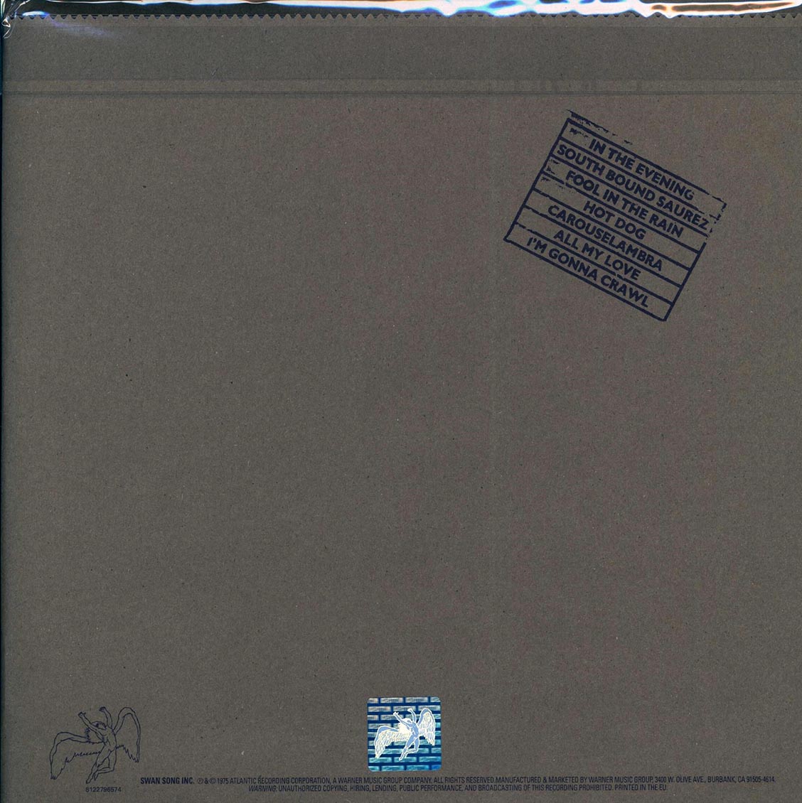 Led Zeppelin - In Through The Out Door (180g)