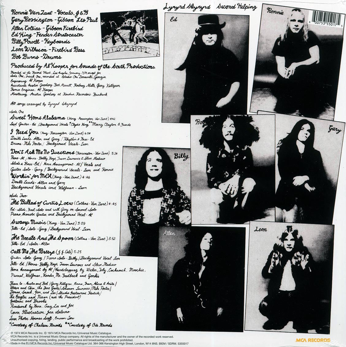 Lynyrd Skynyrd - Second Helping (180g)