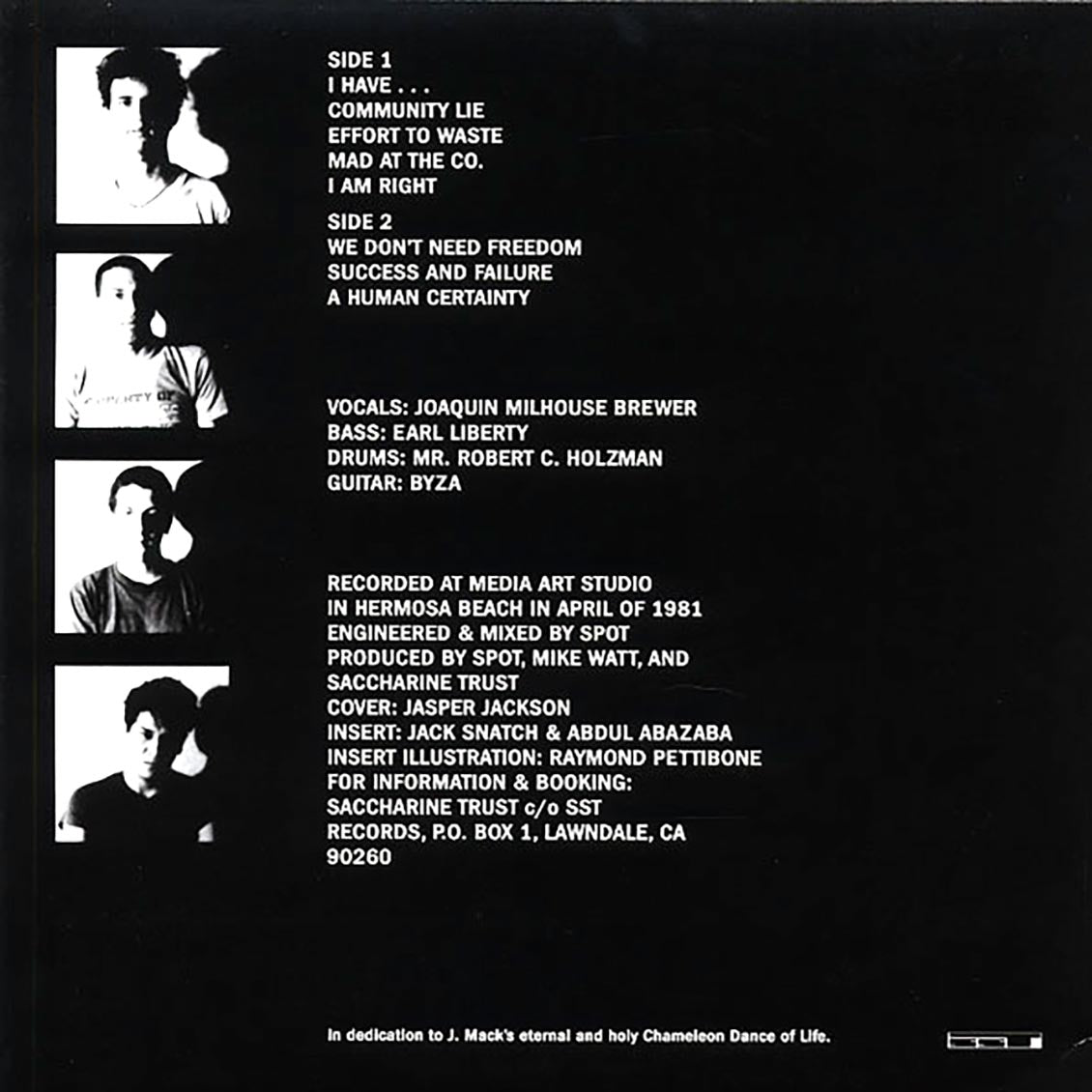 Saccharine Trust - Paganicons (180g)