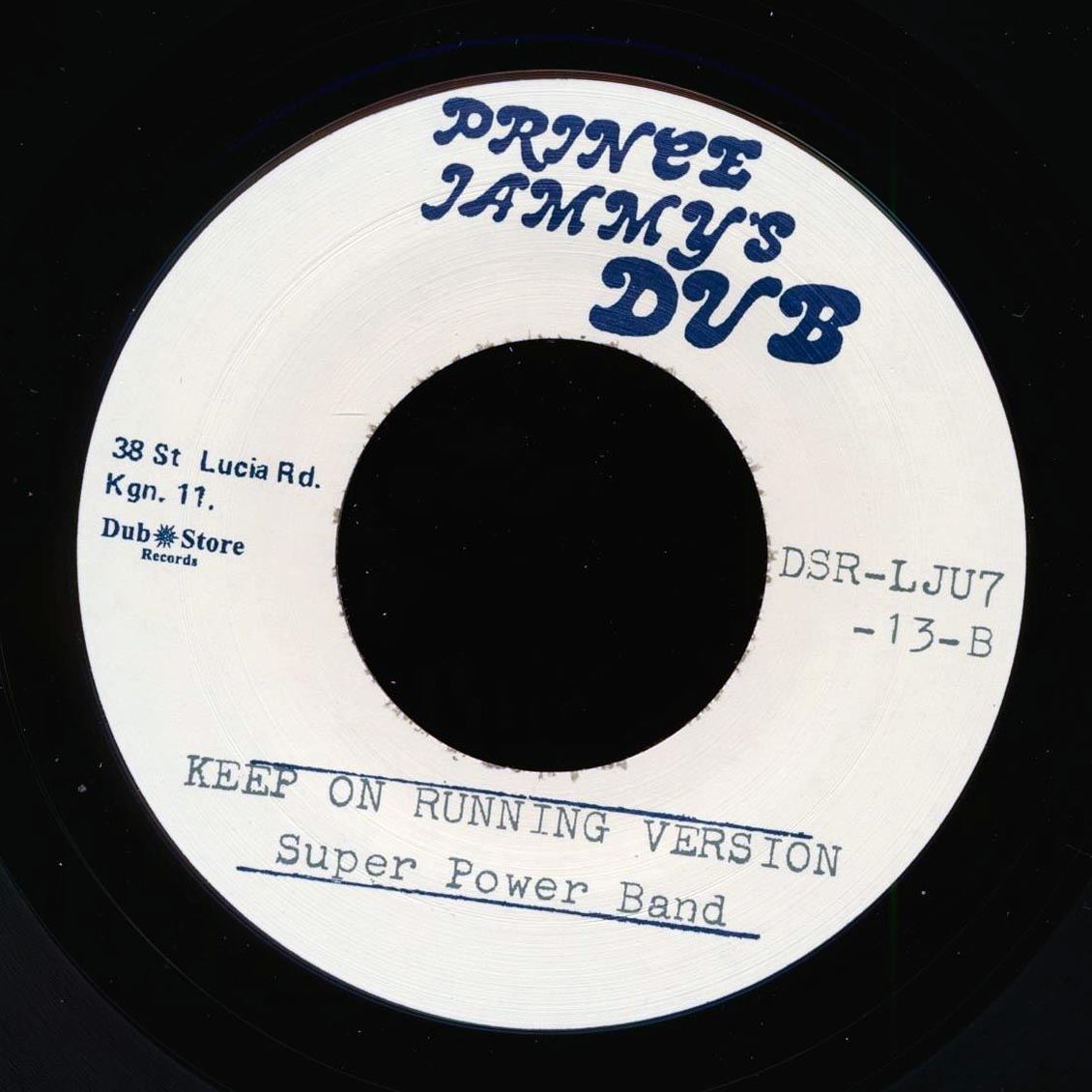 Prince Junior - Keep On Running  /  Super Power Band - Version (Japan) (Japan press)