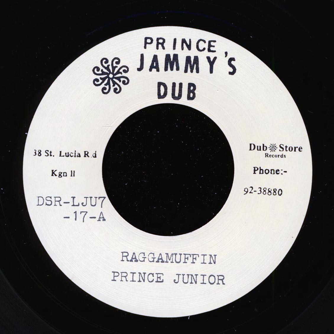 Prince Junior - Raggamuffin  /  Super Power All Stars - Version (Japan) (Japan press)