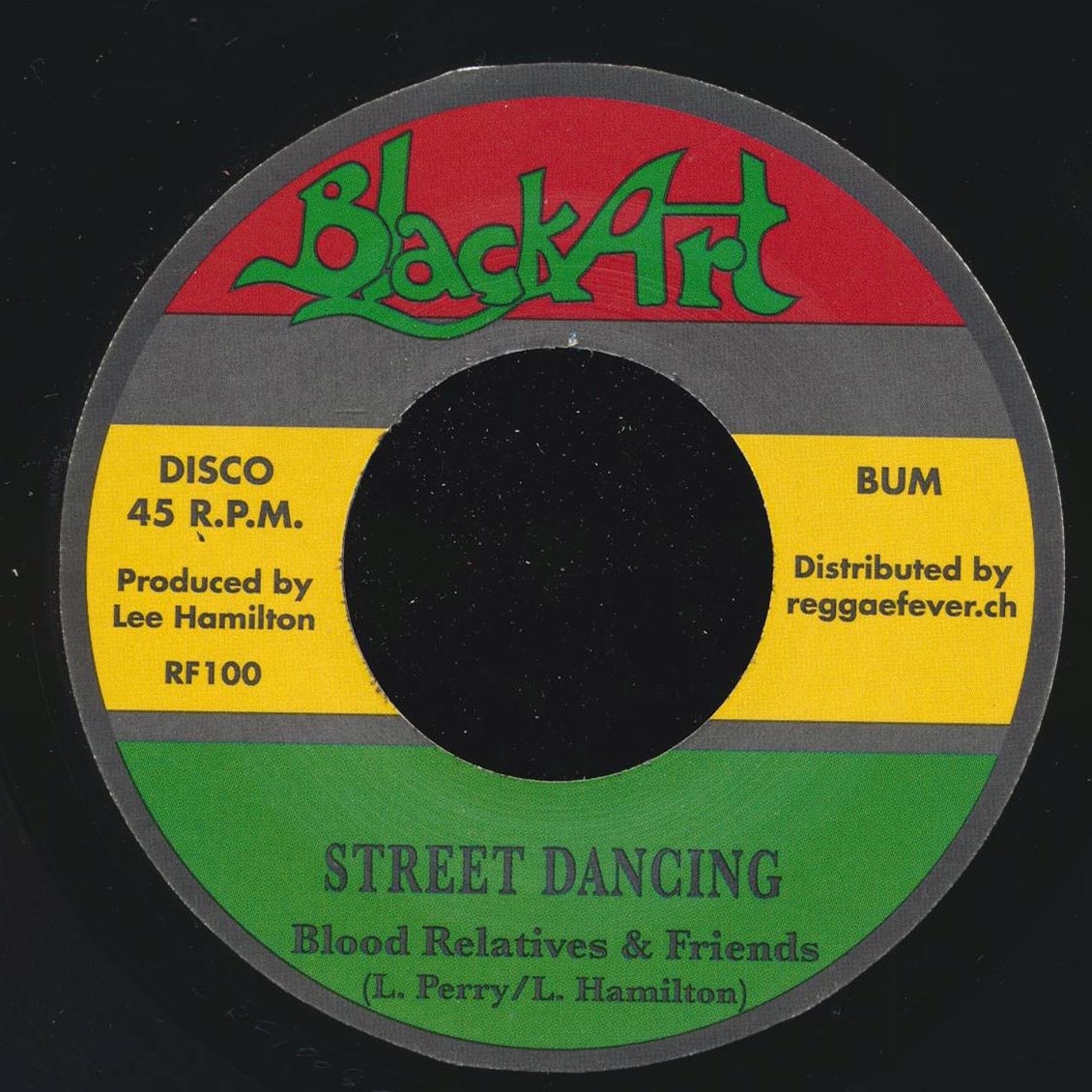 Rajah Ruffin & The Upsetters - Street Walking  /  Blood Relatives & Friends - Street Dancing (Europe press)