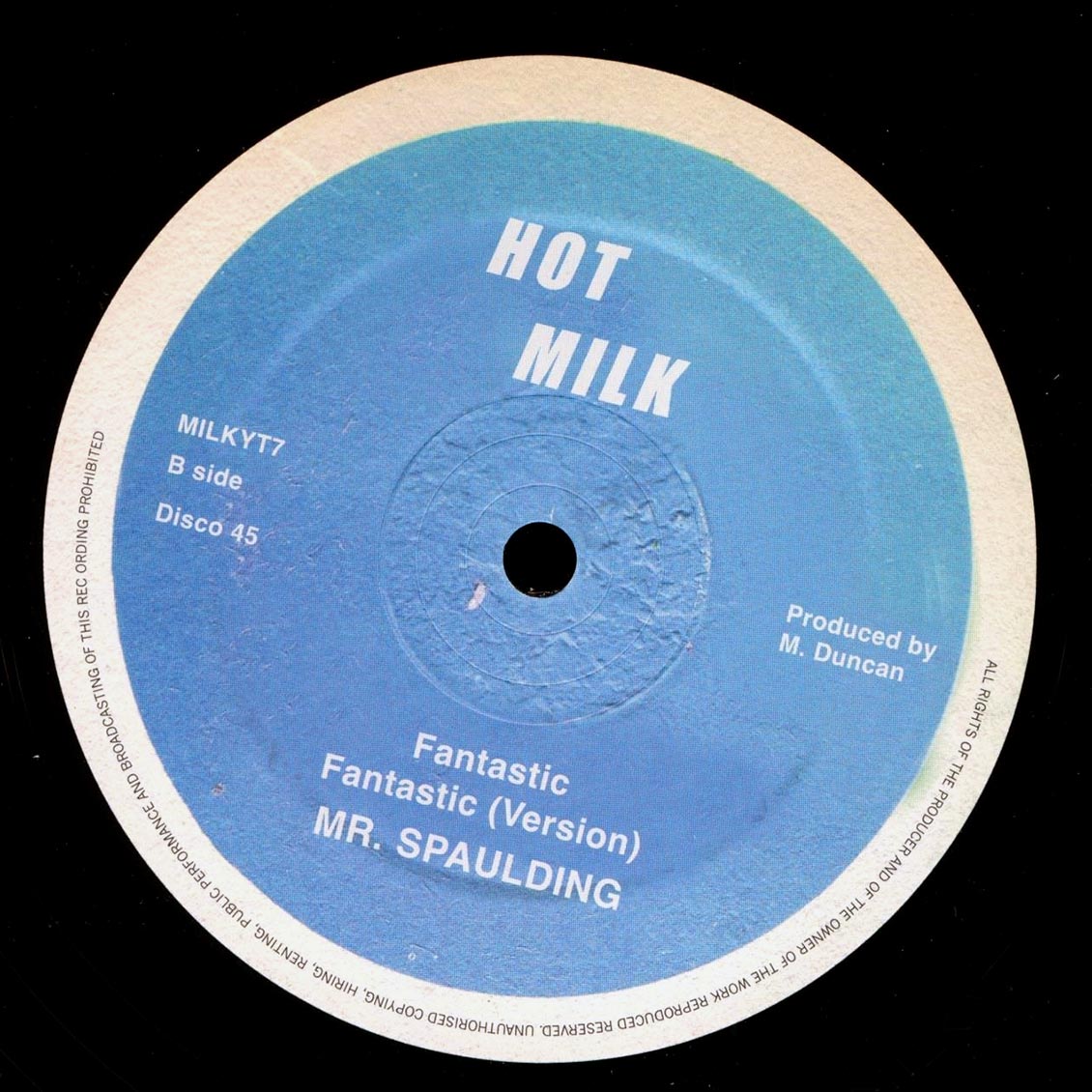 Mr. Spaulding - Plane Fare; Roots Radics - Version  /  Mr. Spaulding - Fantastic; Roots Radics - Version (rhythm: "Hi Fashion")