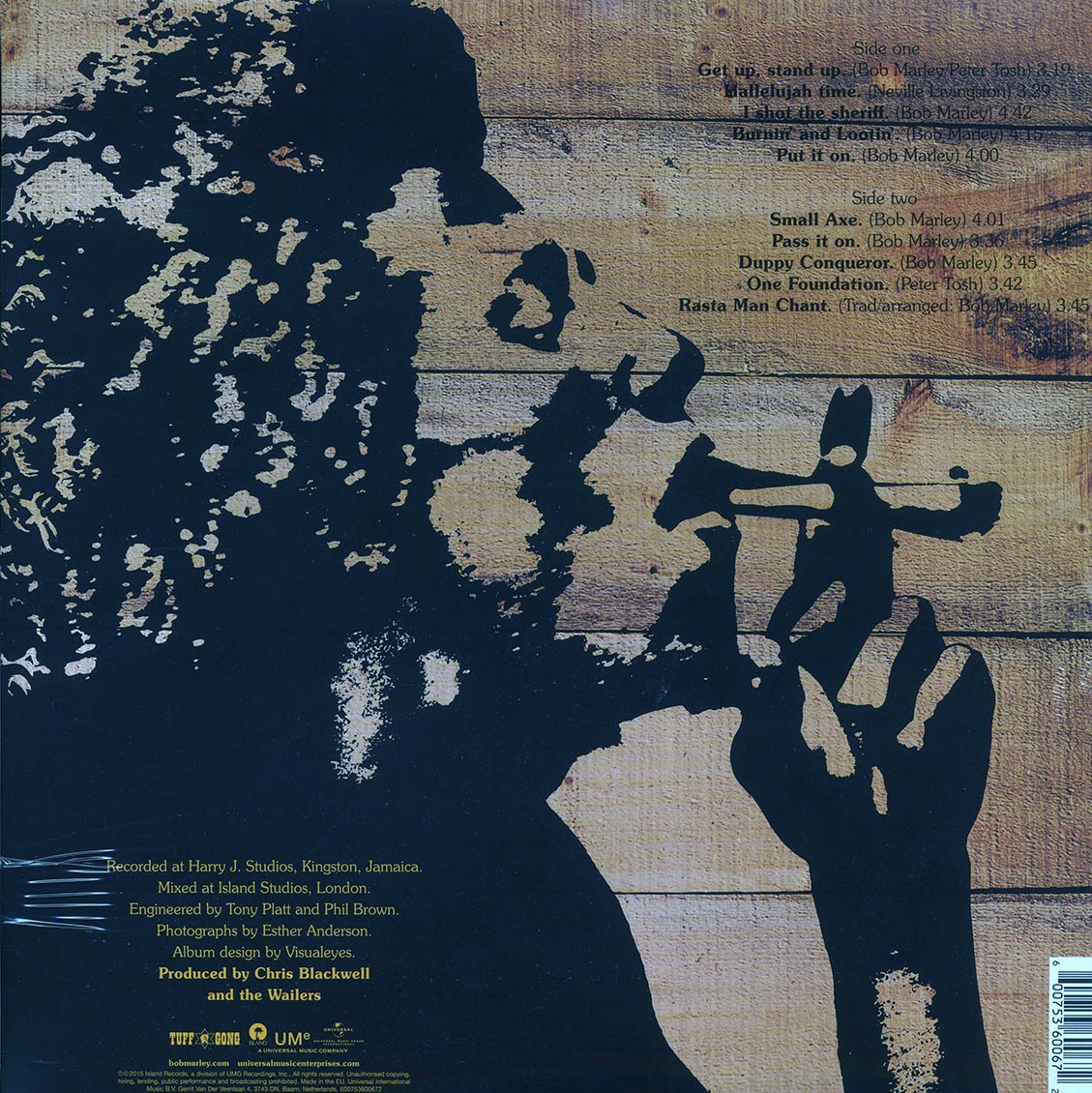 Bob Marley - Burnin' (180g)