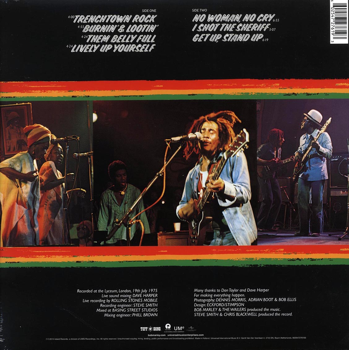 Bob Marley - Live! (180g)