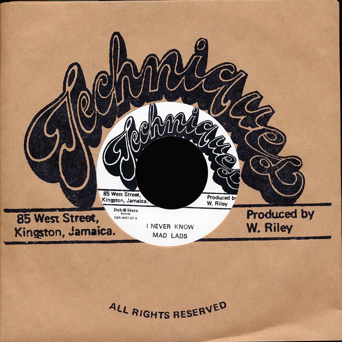 The Mad Lads - I Never Know  /  The Mad Lads - Mother Nature (Japan) (Japan press)