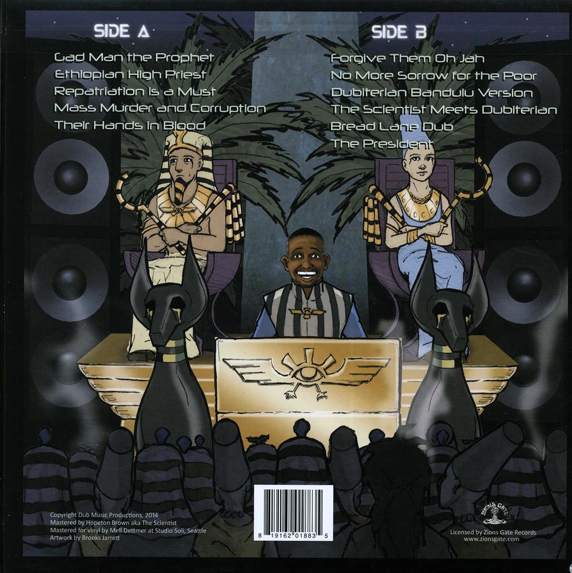 Scientist - High Priest Of Dub (+2 bonus tracks) (ltd. 300 copies made) (colored vinyl) (remastered)