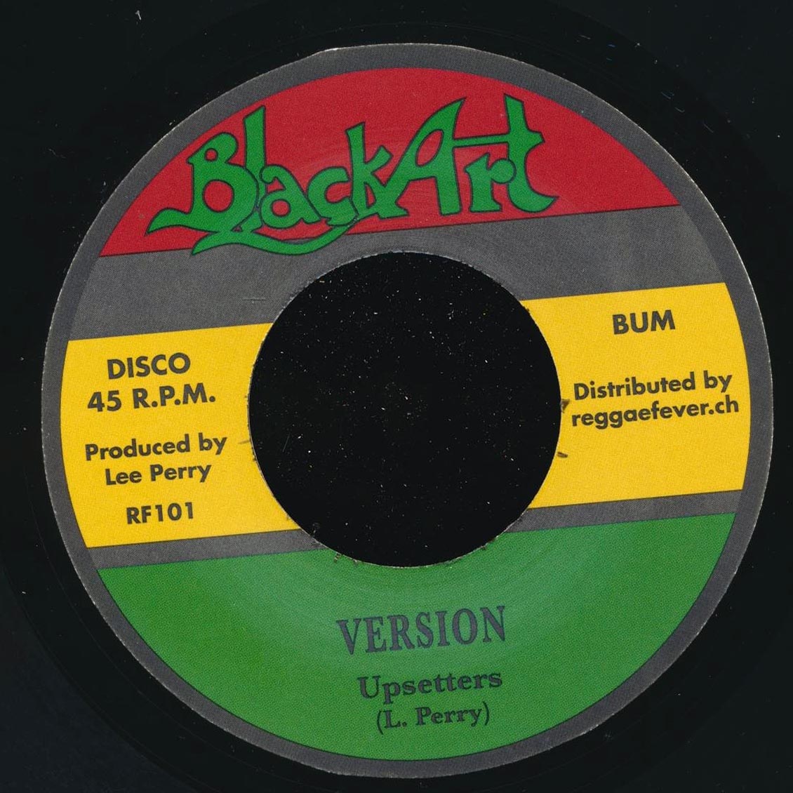 Mystic M - Feeling Happy  /  The Upsetters - Version (France press)