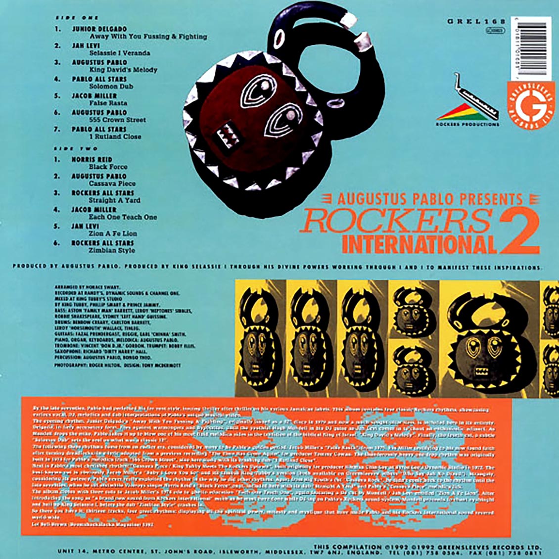 Augustus Pablo, Jacob Miller, Hugh Mundell, Etc. - Rockers International 2