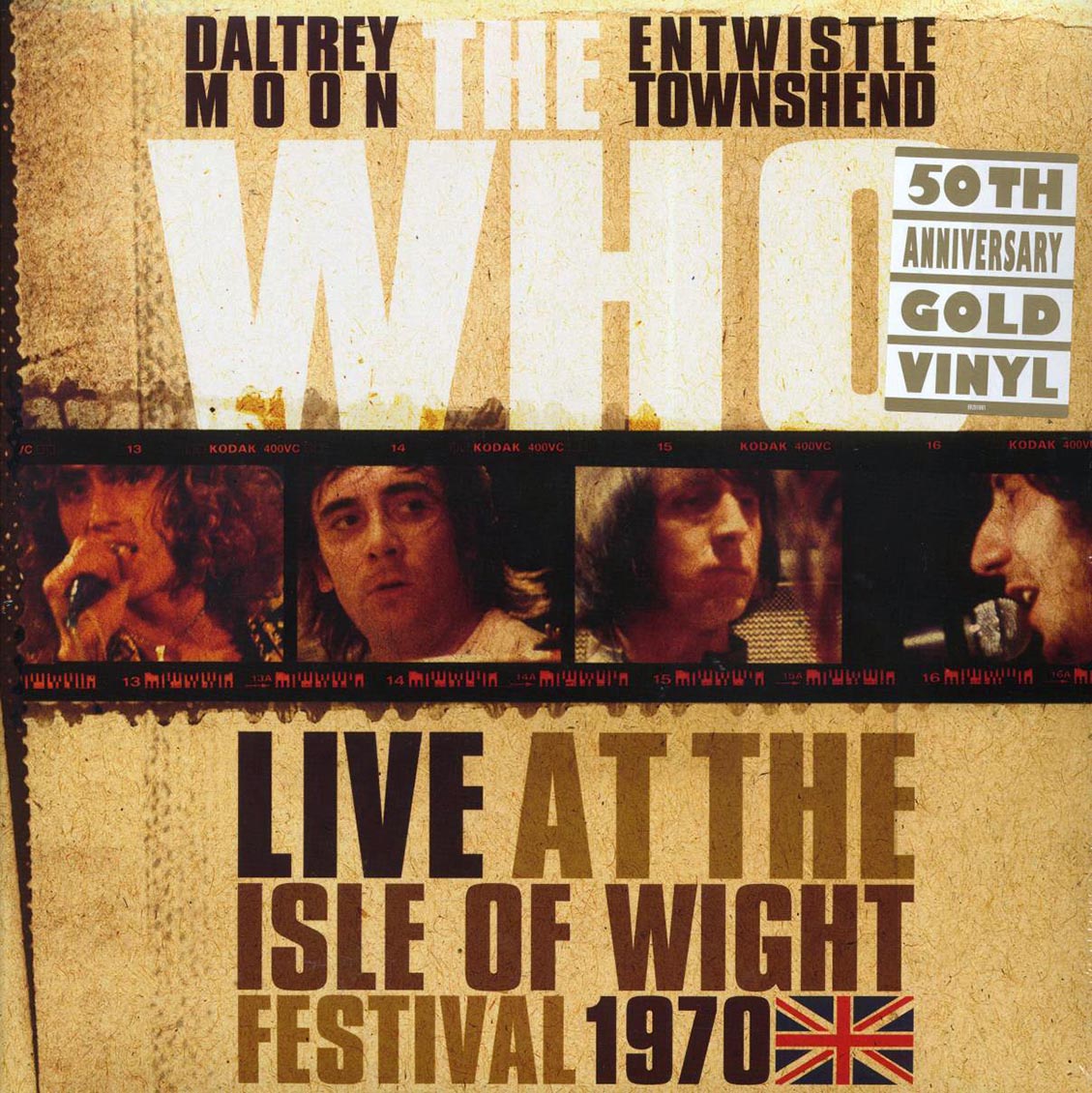 The Who - Live At The Isle Of Wight Festival 1970 (ltd. ed.) (3xLP) (remastered) (gold vinyl)