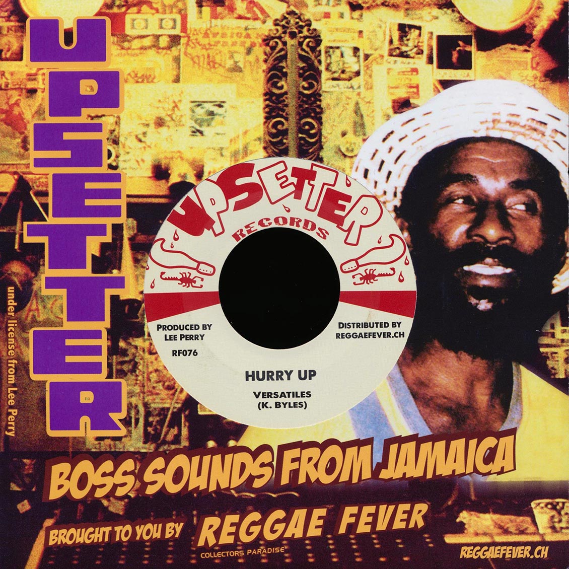 Versatiles - Hurry Up  /  Count Sticky, The Upsetters - Dry Acid