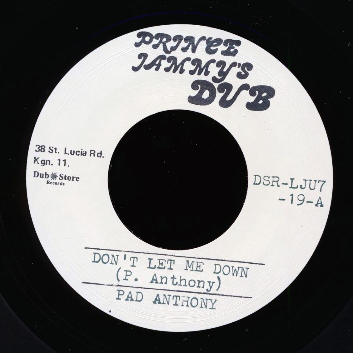 Pad Anthony - Don't Let Me Down  /  Super Power Band - Version (Japan) (Japan press)