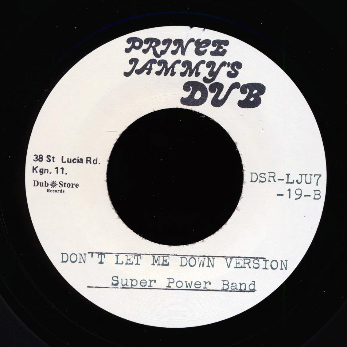 Pad Anthony - Don't Let Me Down  /  Super Power Band - Version (Japan) (Japan press)
