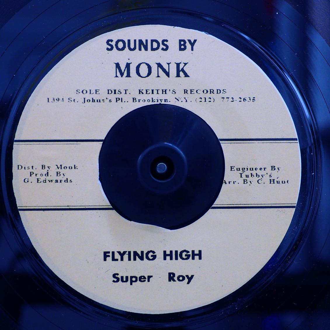 Super Roy - Flying High  /  Ras Monk All Stars - Super Cool Part 2 (UK press)