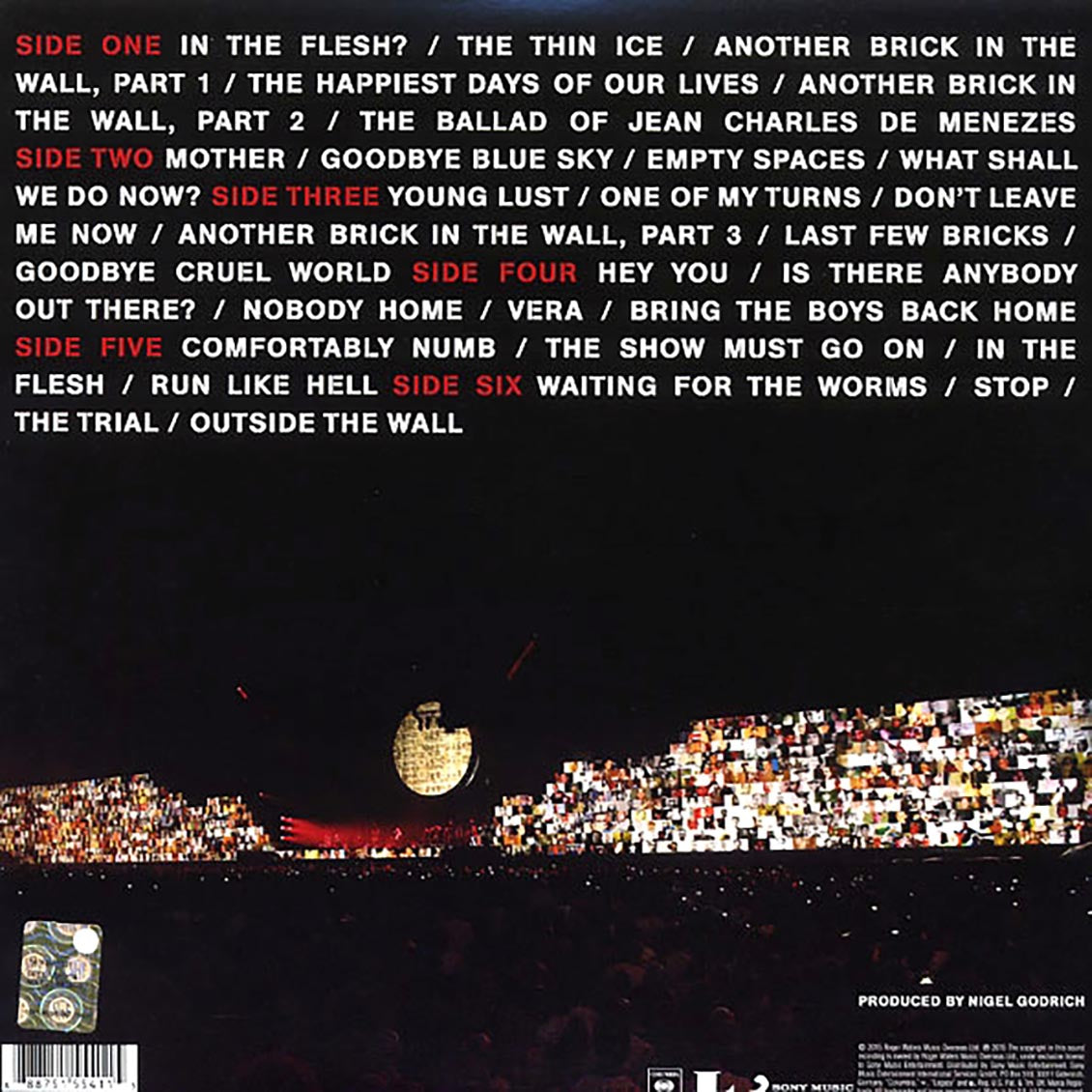 Roger Waters - The Wall: Original Motion Picture Soundtrack (3xLP) (180g) (audiophile)