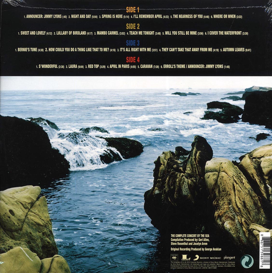 Erroll Garner - The Complete Conecrt By The Sea: Live In Carmel, California September 19, 1955 (2xLP)