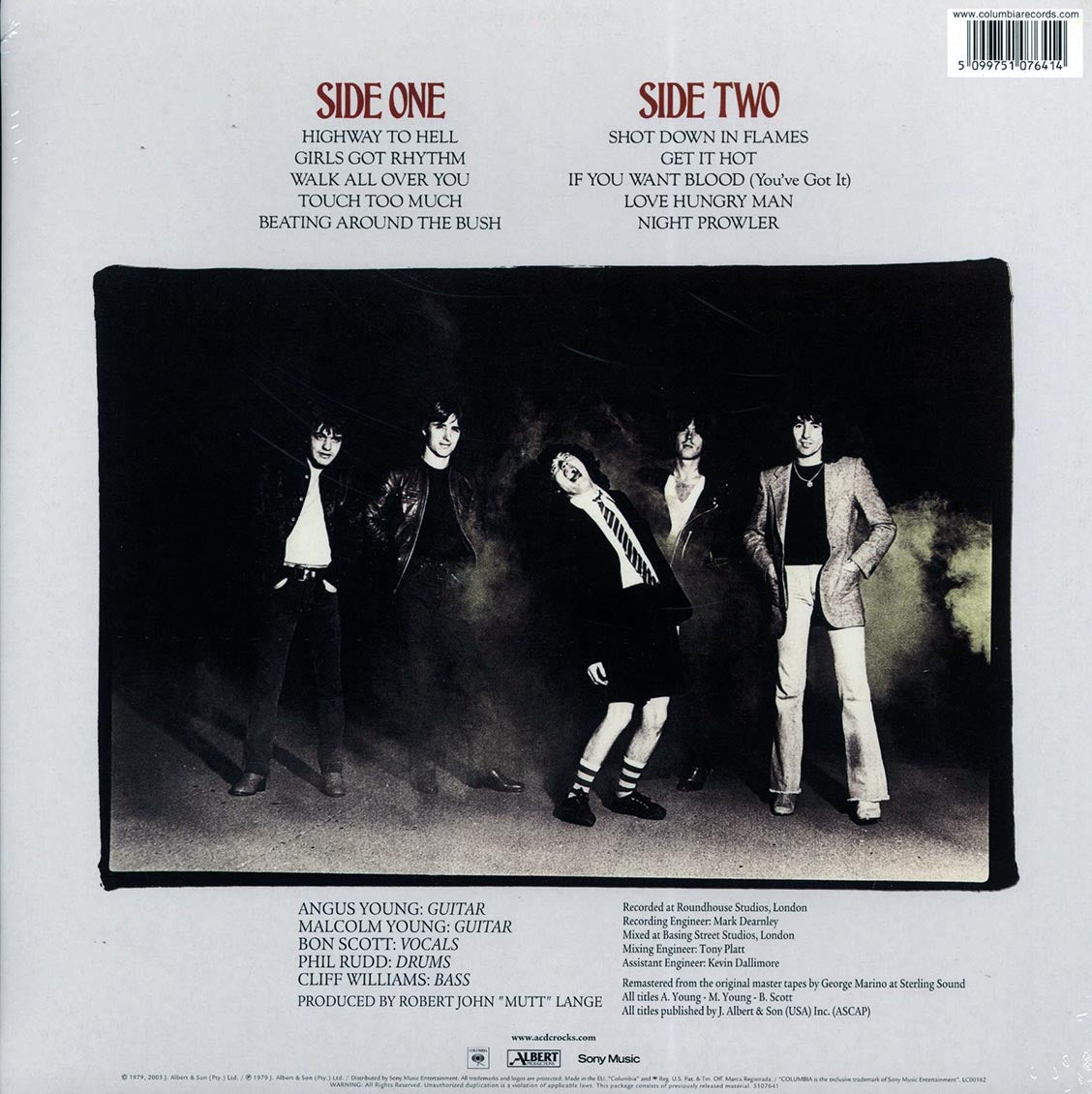AC/DC - Highway To Hell (180g)