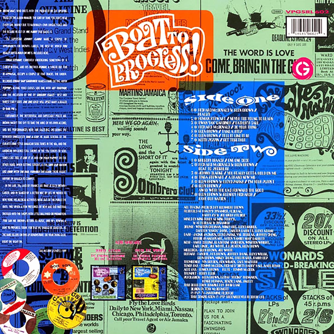 Glen Brown, Johnny Clarke, Glenroy Richards, Etc. - Boat To Progress: The Original Pantomine Vocal Collection 1970-74