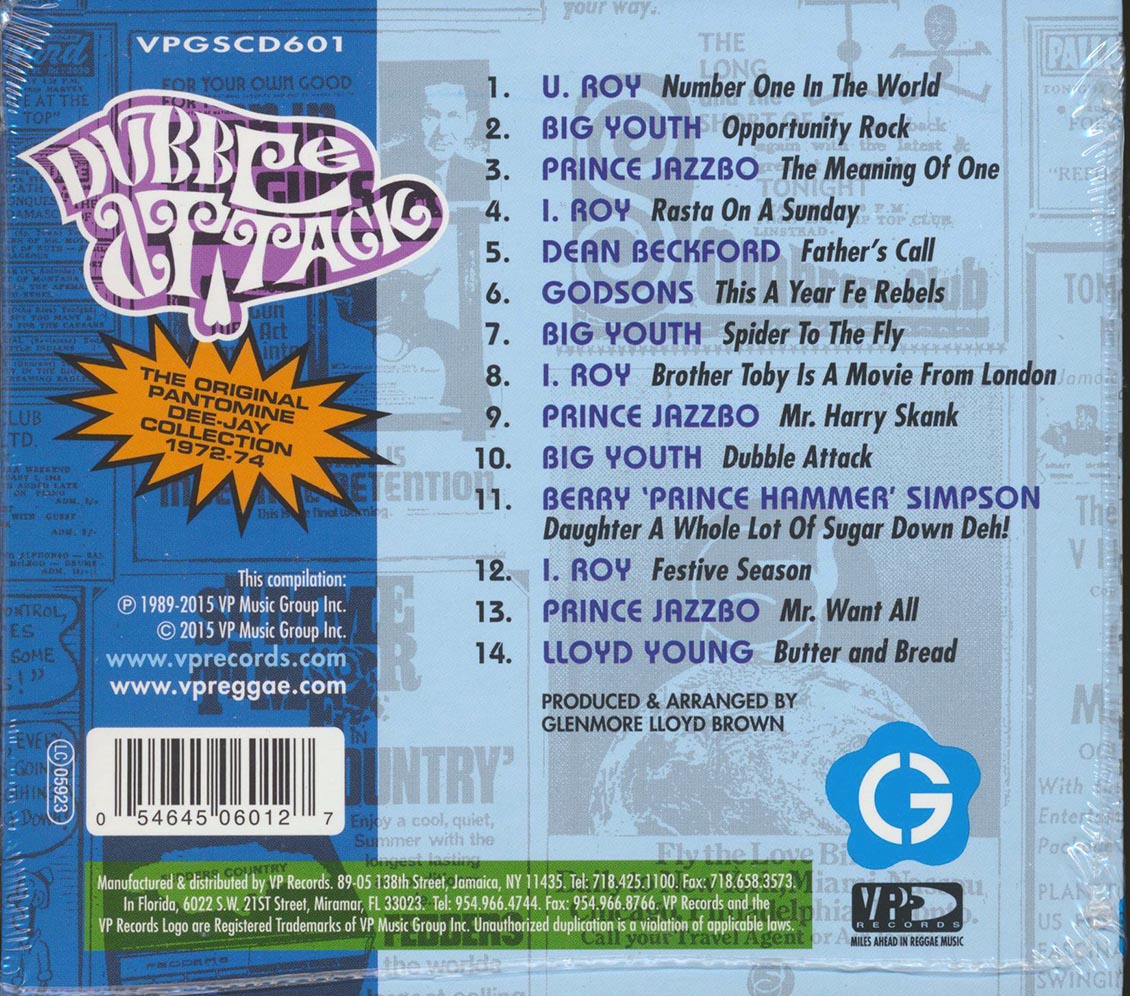 Various - Dubble Attack: The Original Pantomine Dee-Jay Collection 1972-74