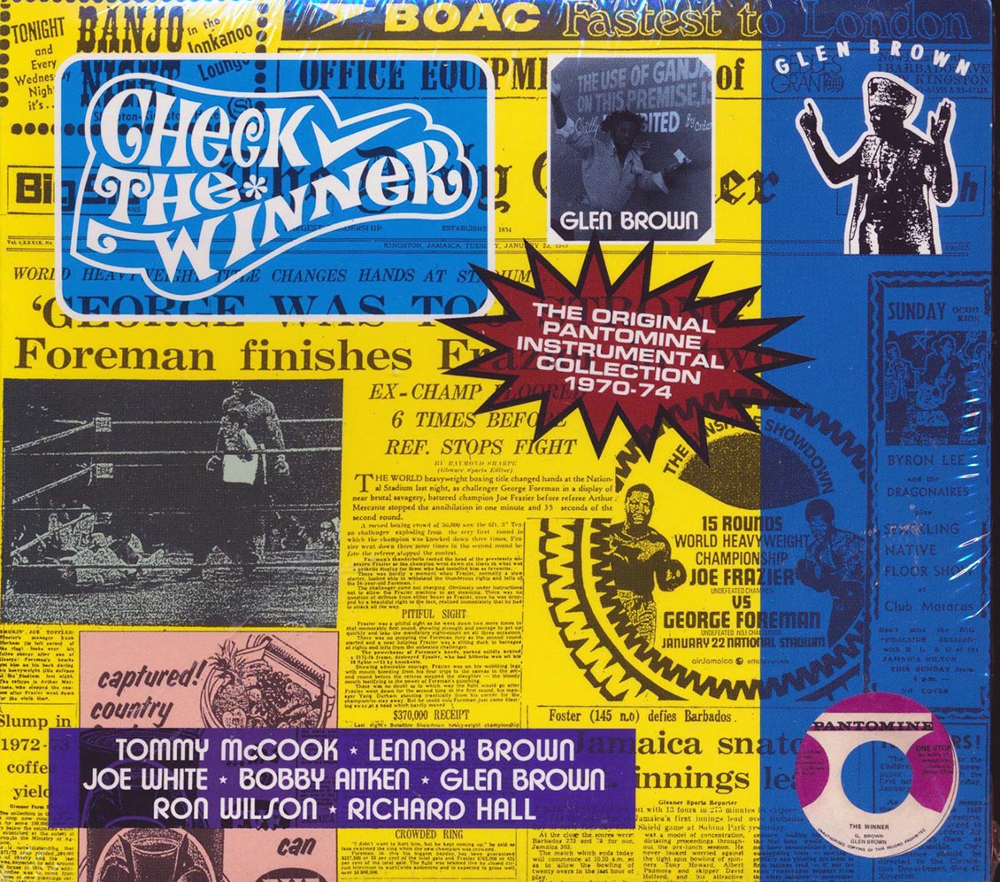 Glen Brown - Check The Winner: The Original Pantomine Instrumental Collection 1970-74