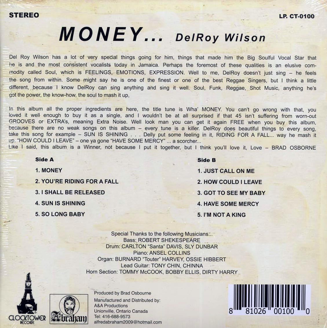 Delroy Wilson - Money