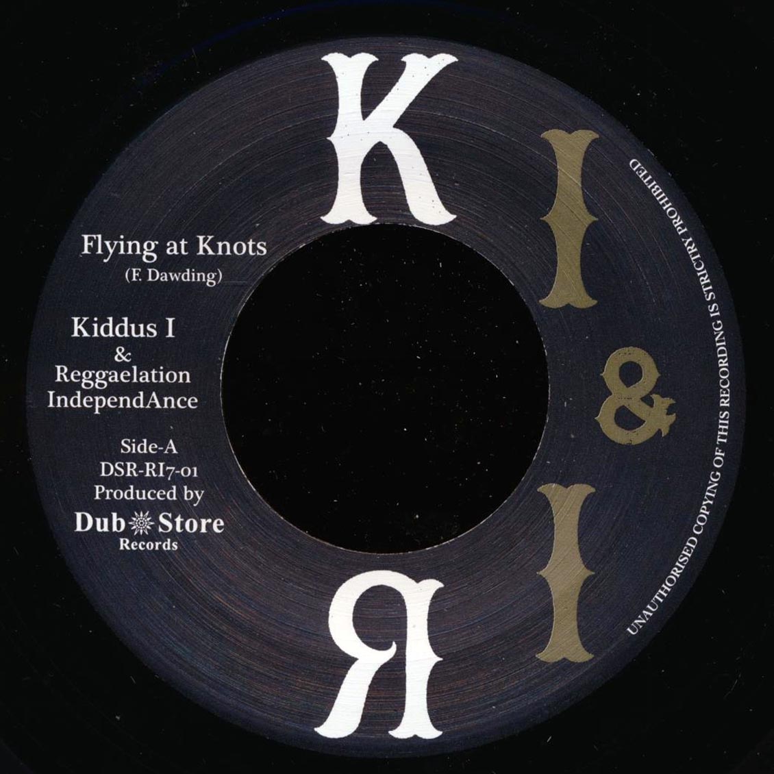 Kiddus I, Reggaelation Independance - Flying A Knots  /  Version (Japan) (Japan press)