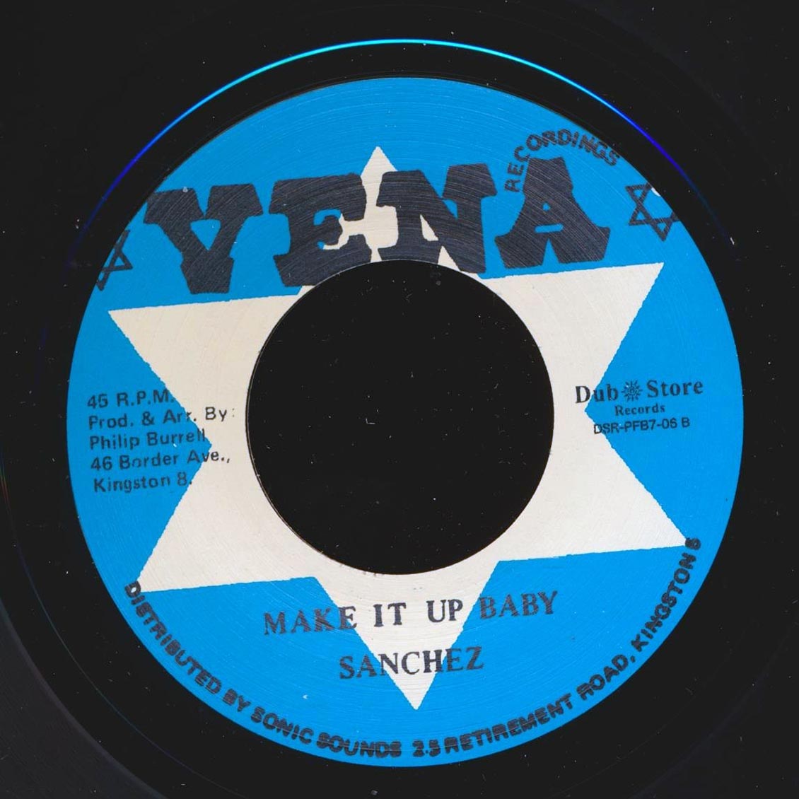 Sanchez - My Baby  /  Sanchez - Make It Up Baby (Japan) (Japan press)