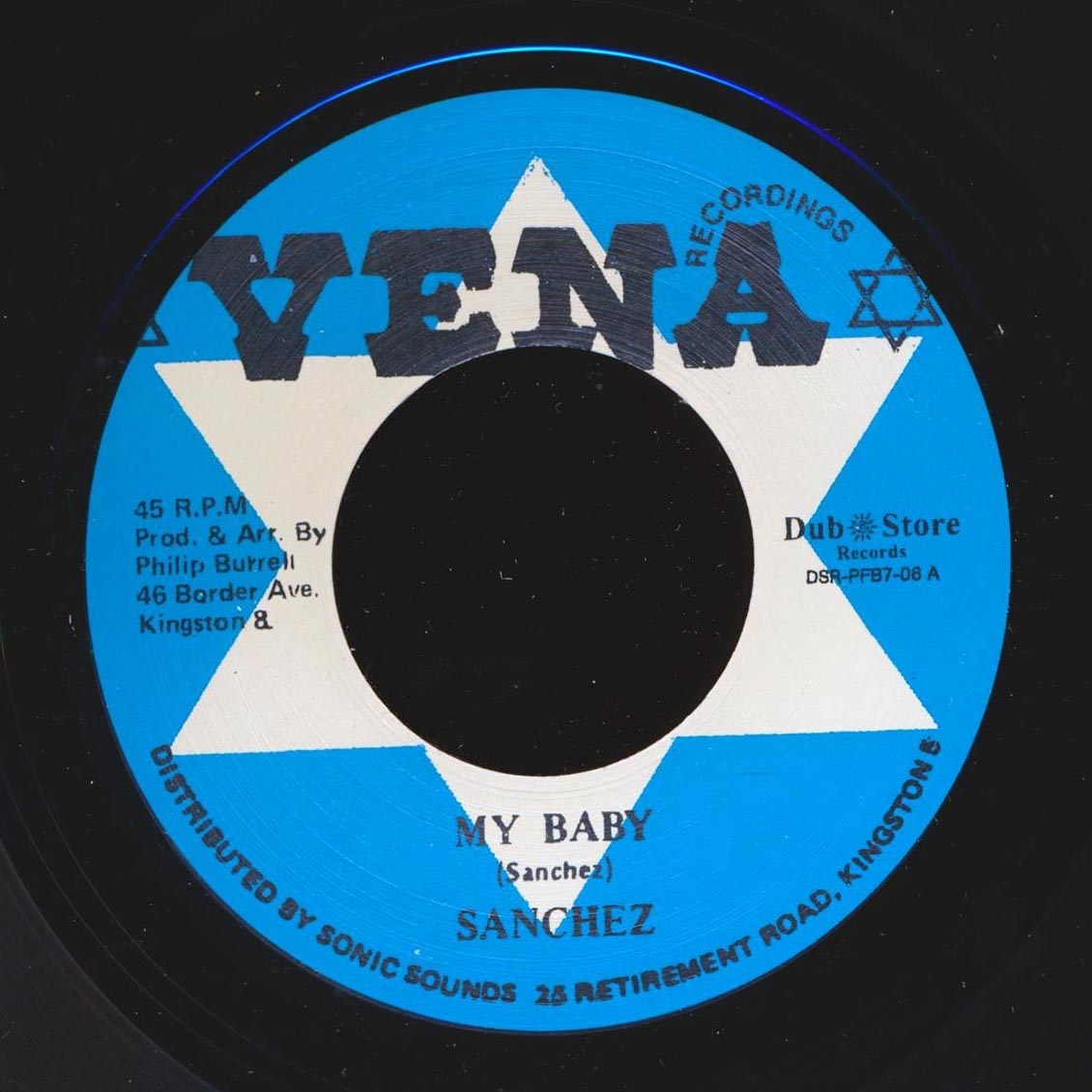 Sanchez - My Baby  /  Sanchez - Make It Up Baby (Japan) (Japan press)