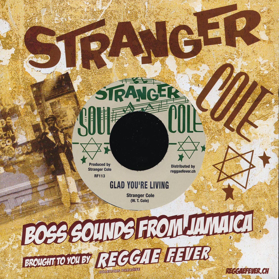 Stranger Cole - Help Wanted  /  Stranger Cole - Glad You're Living