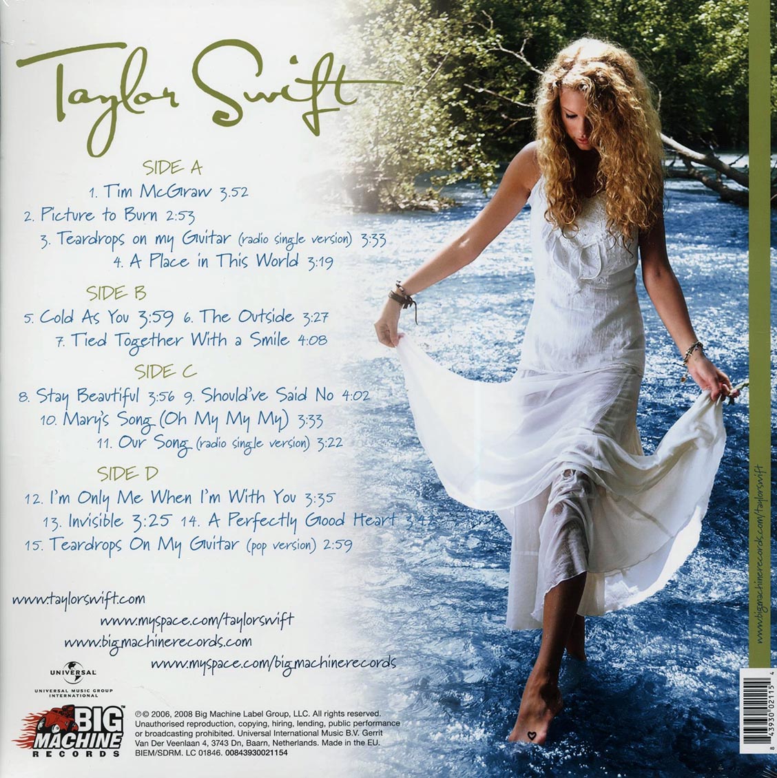 Taylor Swift - Taylor Swift (2xLP) (180g)