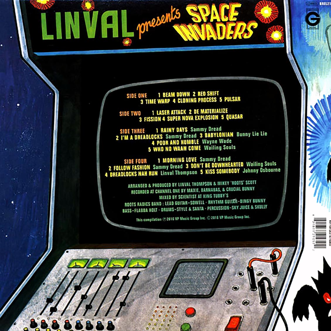 Scientist - Linval Presents Space Invaders + Bonus Vocals Album (2xLP)