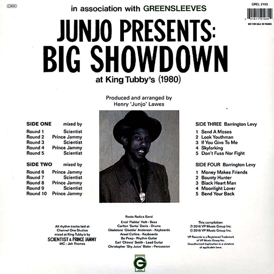 Scientist, Prince Jammy - Junjo Presents Big Showdown At King Tubby's + Bonus Vocals Album (2xLP)