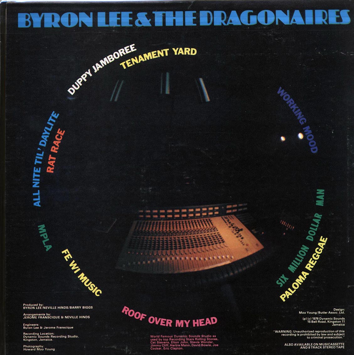 Byron Lee & The Dragonaires - Reggay International (Jamaica press) (orig. press)