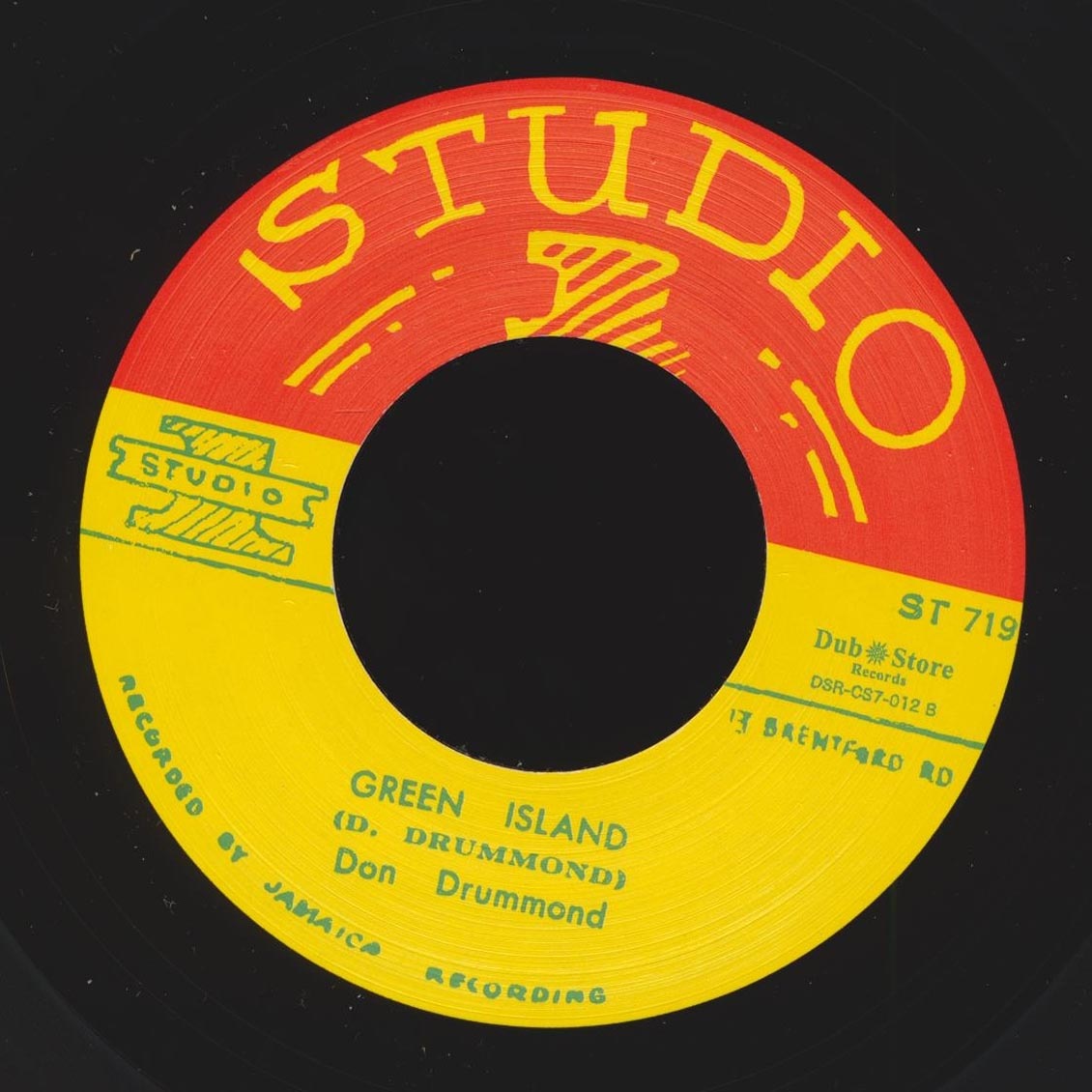 Don Drummond - Gypsy Song  /  Don Drummond - Green Island (Japan) (Japan press)
