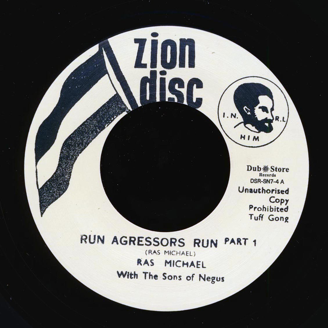 Ras Michael & The Sons Of Negus - Run Agressors Run Part 1  /  Ras Michael & The Sons Of Negus - Ethiopian National Anthem (Japan)
