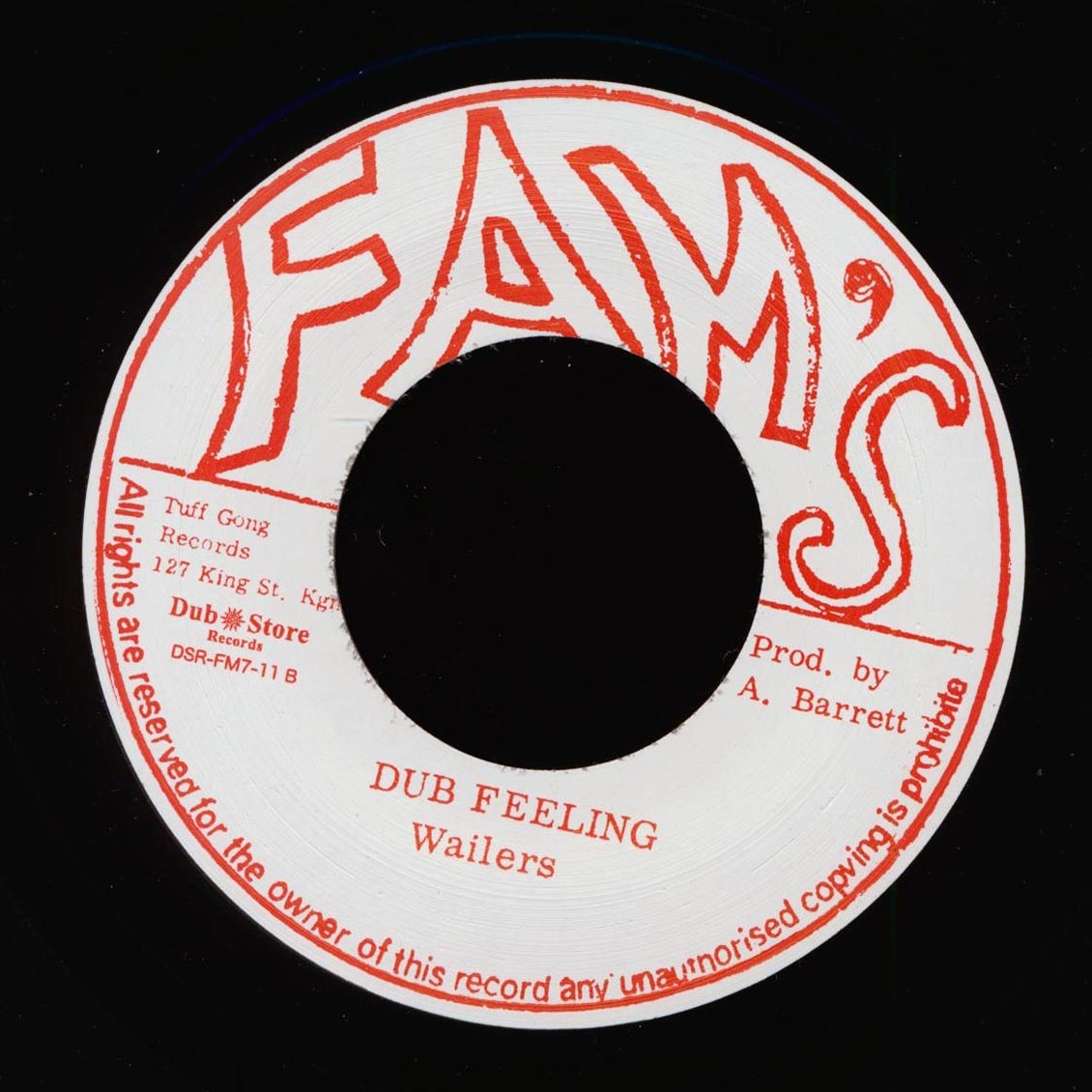 The Wailers - Trouble Dub  /  The Wailers - Dub Feeling (Japan) (Japan press)