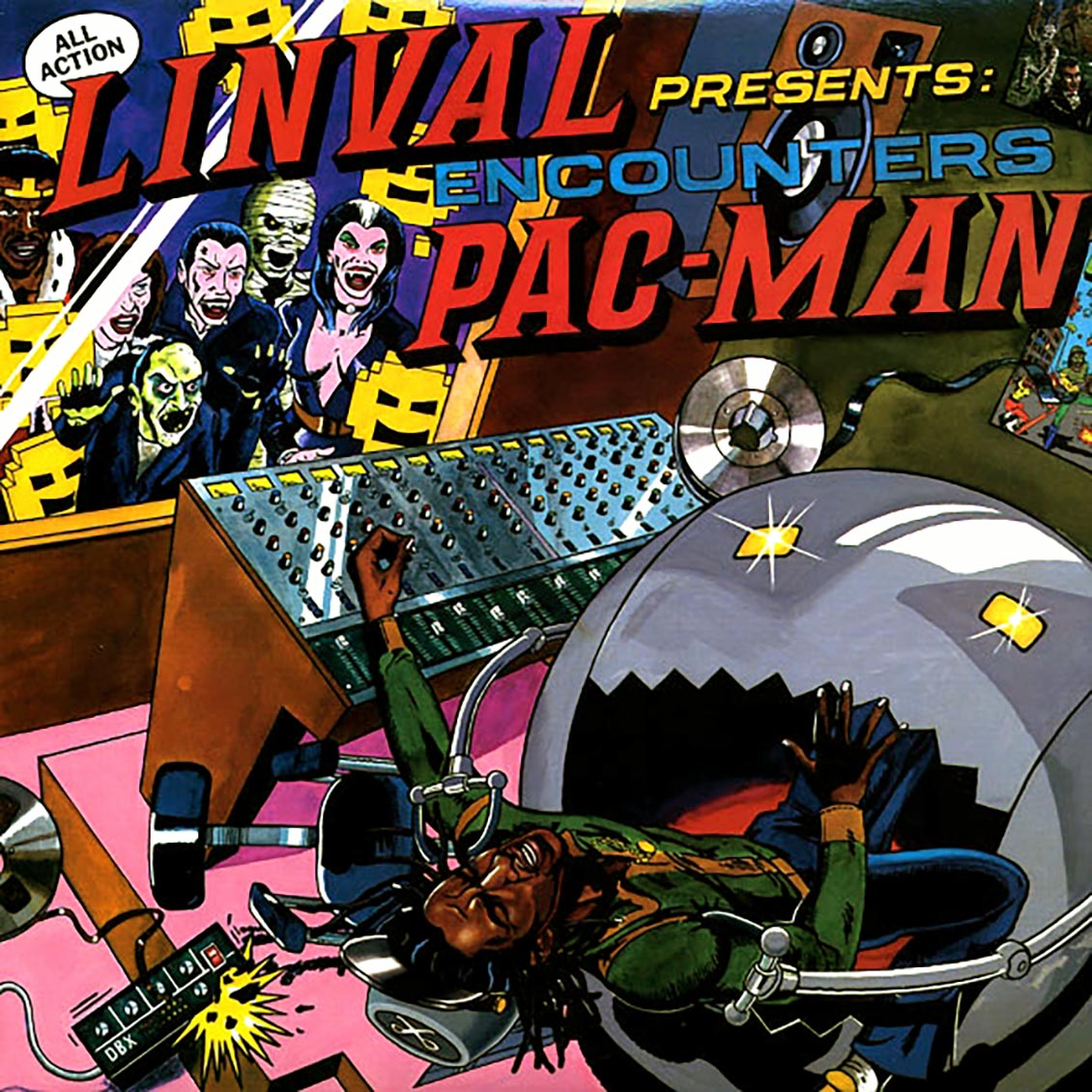 Scientist - Linval Presents Encounters Pac-Man + Bonus Vocals Album (2xLP)