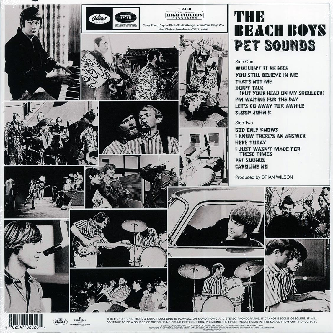 The Beach Boys - Pet Sounds (50th Anniv. Ed.) (mono) (180g)