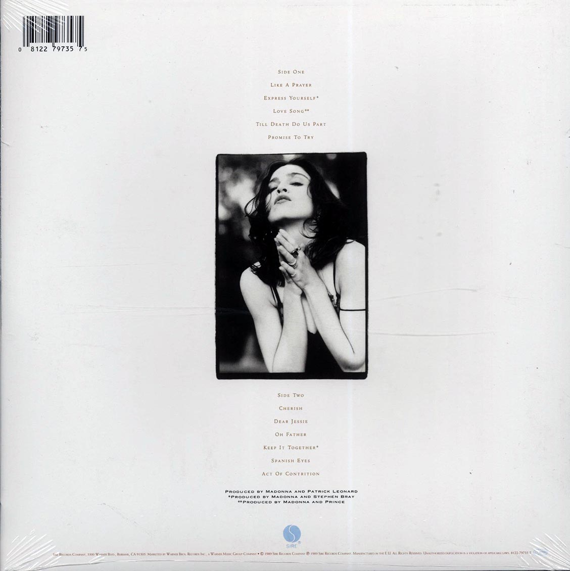 Madonna - Like A Prayer (180g)