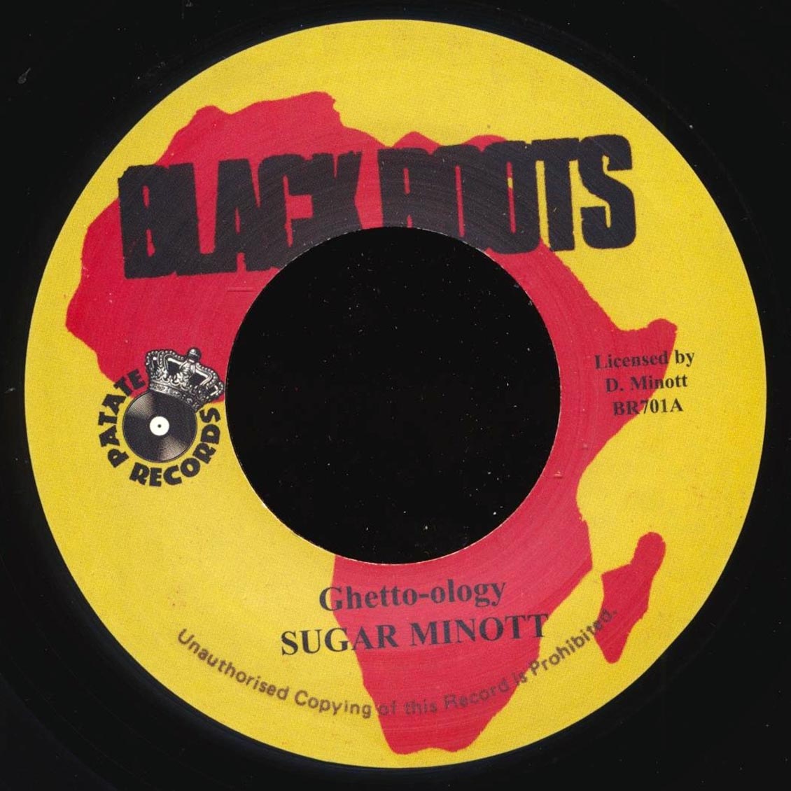 Sugar Minott - Ghetto-ology  /  Version