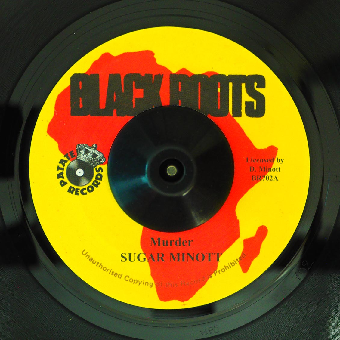 Sugar Minott - Murder  /  Version (rhythm: "Nitty Gritty - Run Down The World AKA Rappa Pam Pam")