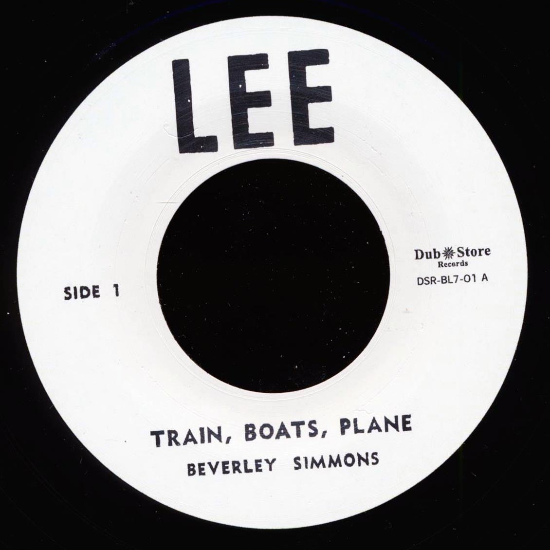 Beverly Simmons - Train, Boats, Plane  /  Beverly Simmons - Please Don't Leave Me (Japan) (Japan press)