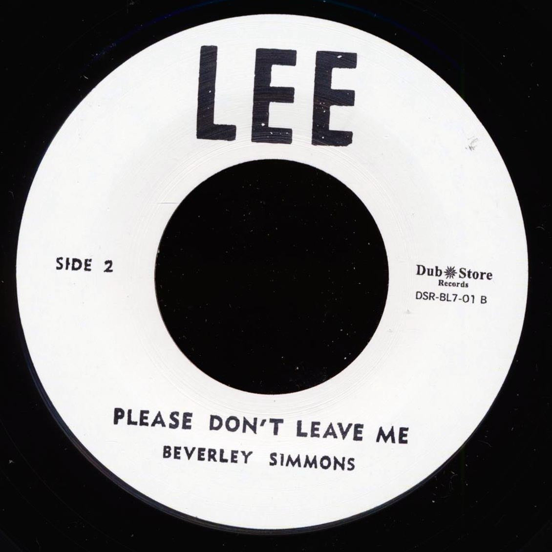 Beverly Simmons - Train, Boats, Plane  /  Beverly Simmons - Please Don't Leave Me (Japan) (Japan press)
