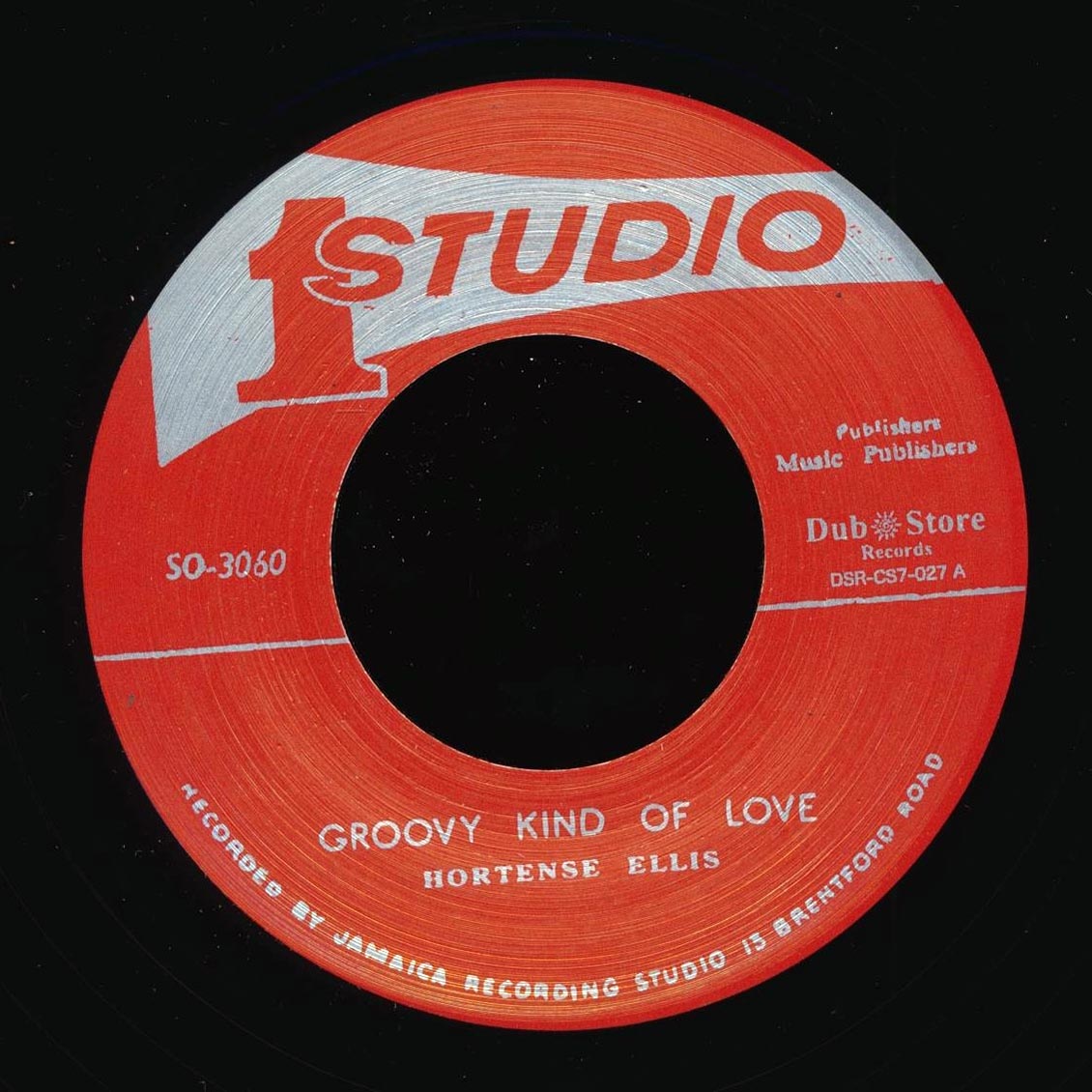 Hortense Ellis - Groovy Kind Of Love  /  The Three Tops - A Man Of Chances (Japan) (Japan press)